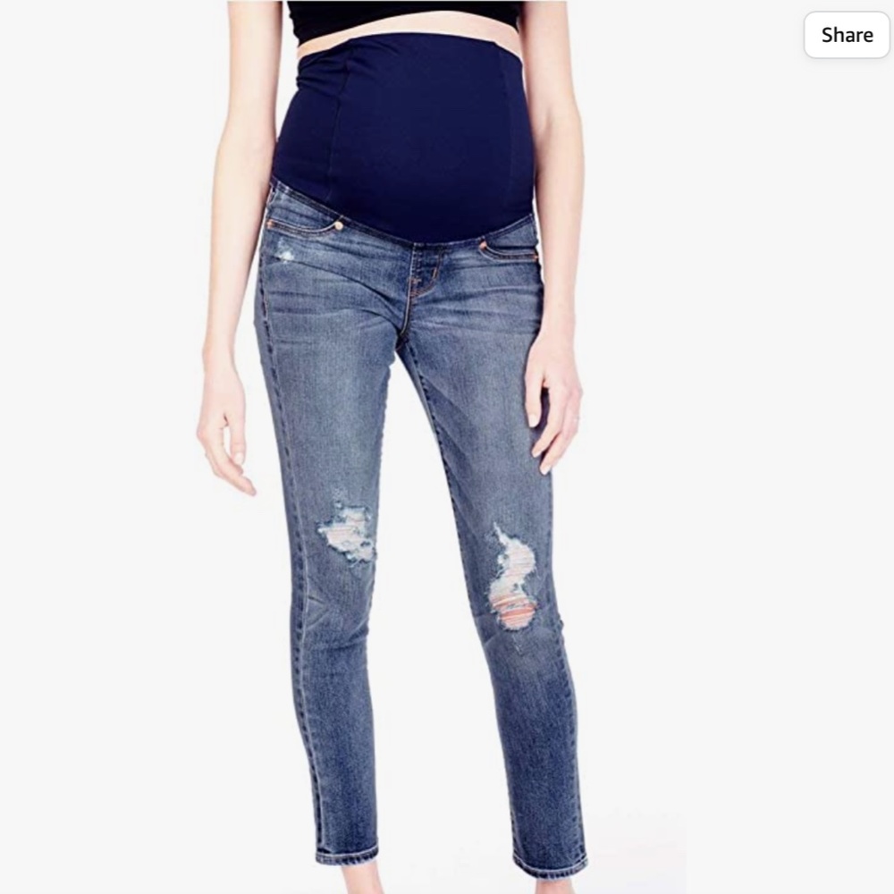 Ingrid & Isabel Sasha Maternity Skinny Jeans - 28 - Picture 3 of 10